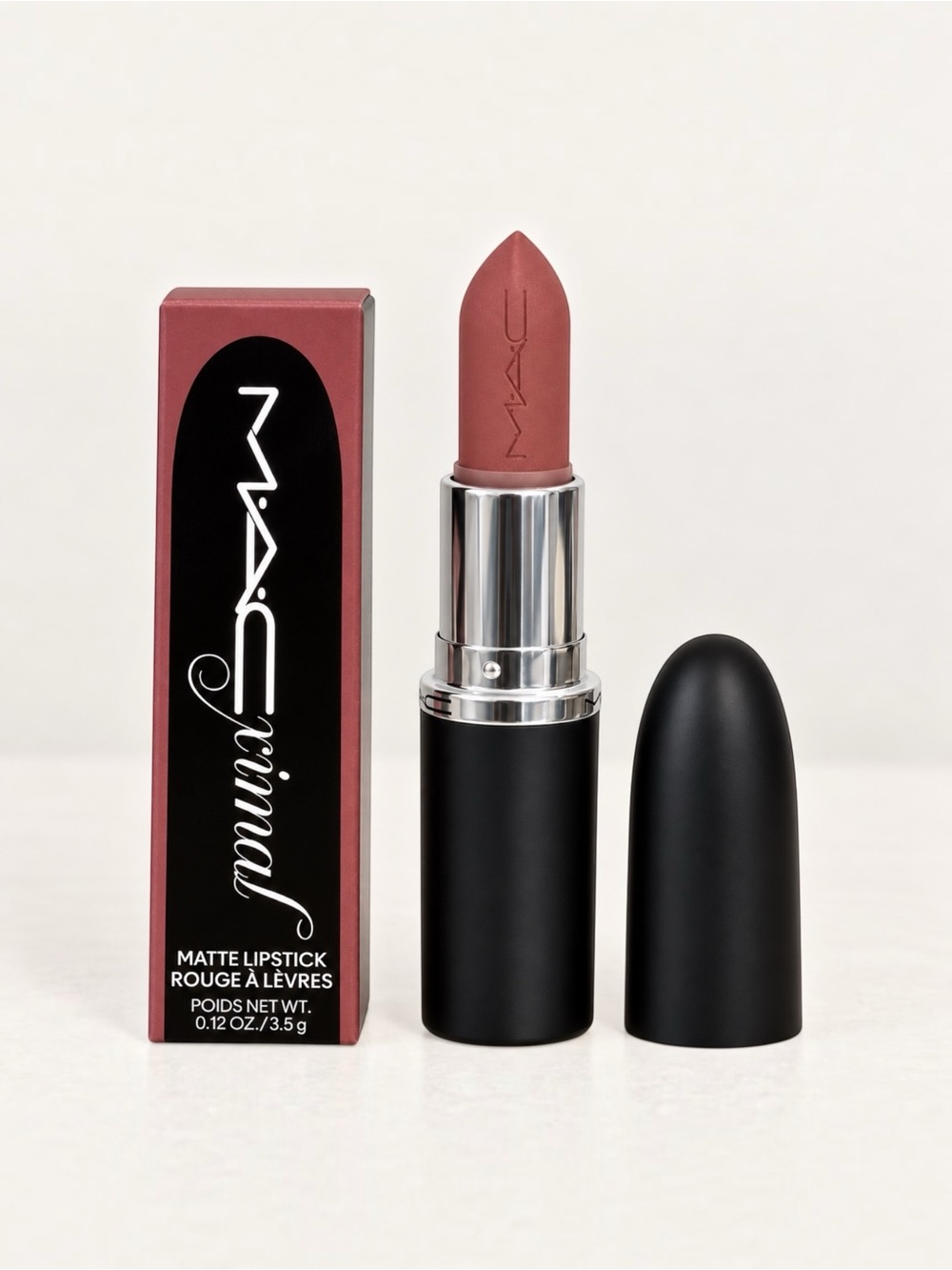 MAC M·A·Cximal Silky Matte Lipstick Velvet Teddy 617 Full Size NIB